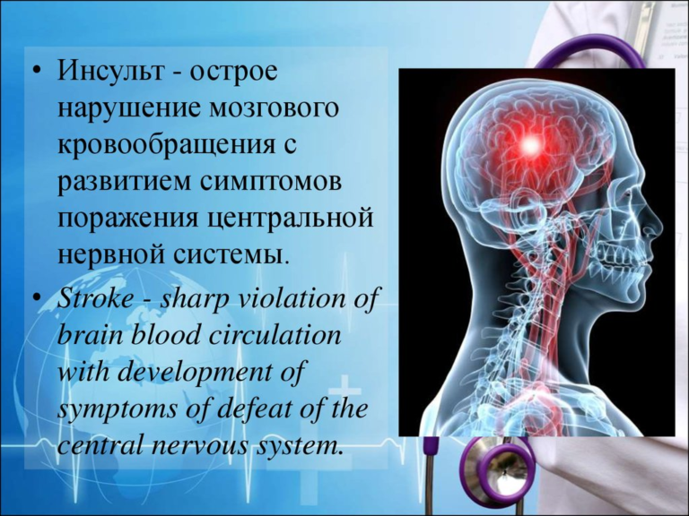 Симптомы плохого кровообращения головного мозга. Инсульт. Резкое нарушение кровообращения мозга это. Презентация по теме инсульт.