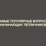 Самые популярные вопросы начинающих тепличников